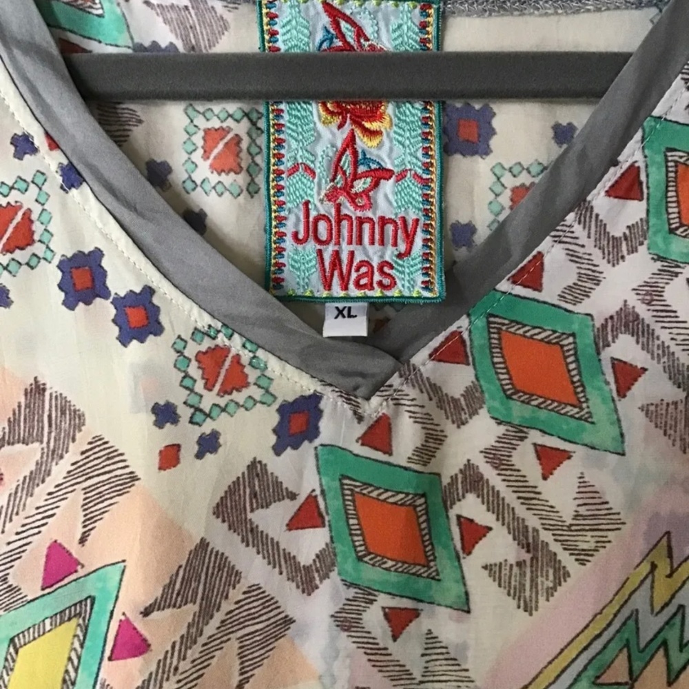 Johnny Was Rayon Tunic XL